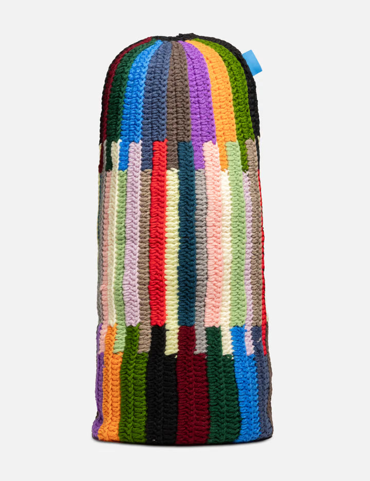Spectrum Stripe Crochet Sock Hat