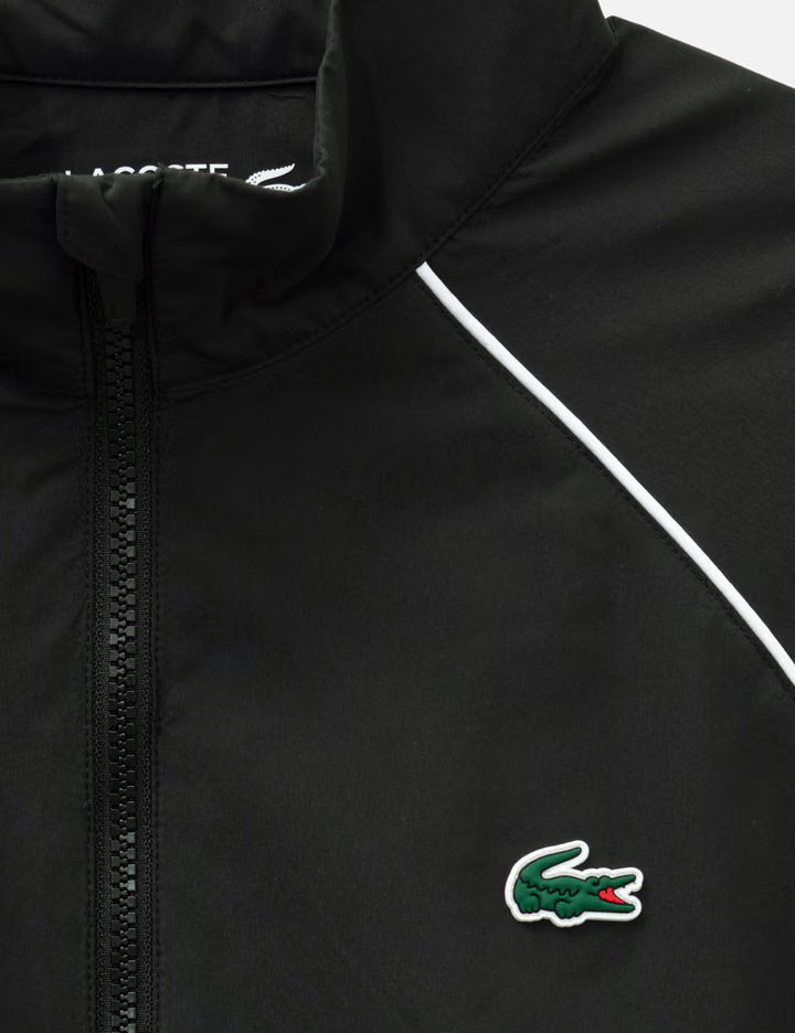 Sport Water-Repellent Trim Accent Track Jacket