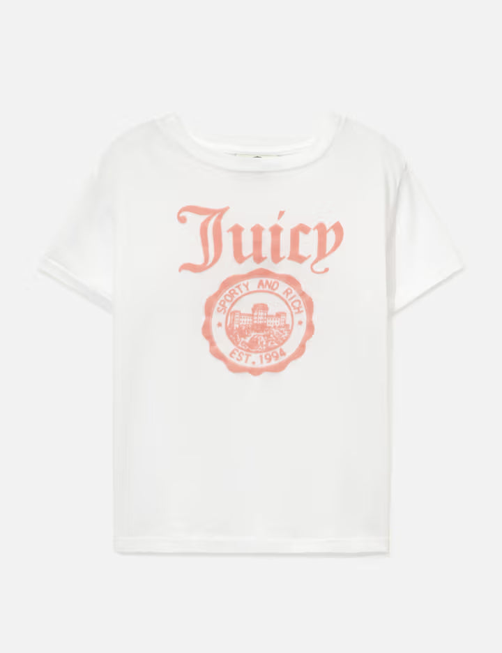 Sporty & Rich X Juicy Couture Emblem Essentials T-Shirt