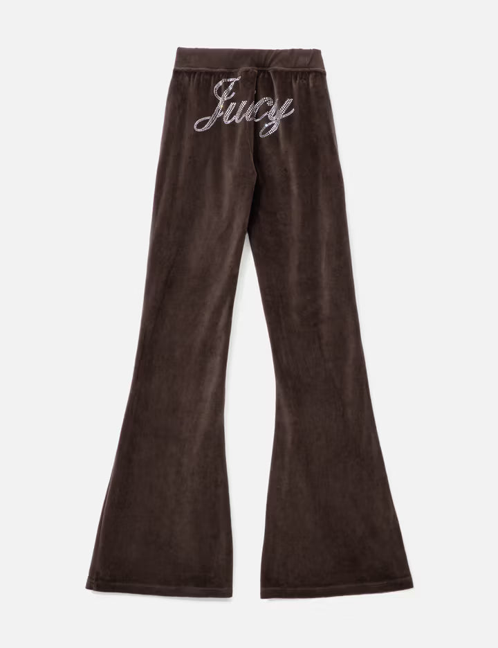 Sporty & Rich X Juicy Couture Script Velour Sweatpant