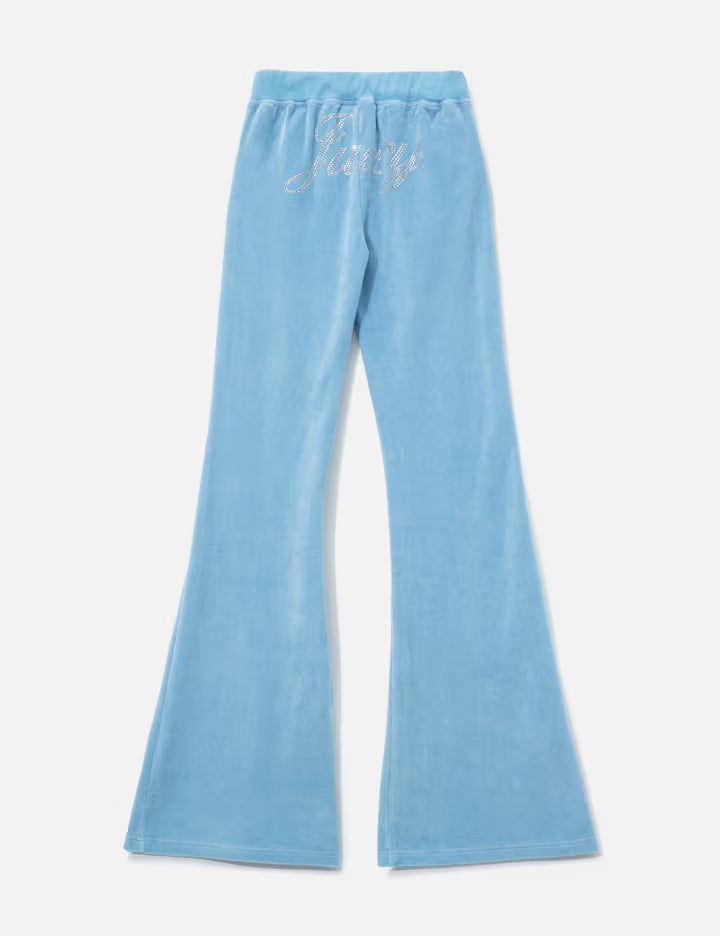 Sporty & Rich X Juicy Couture Script Velour Sweatpant