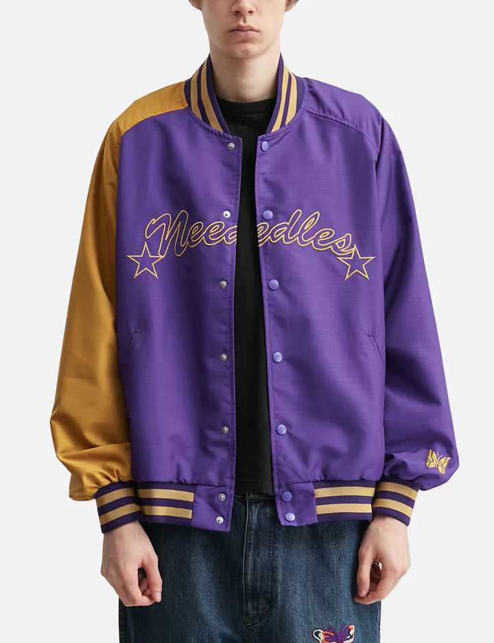 Stadium Jacket - Poly Shantung
