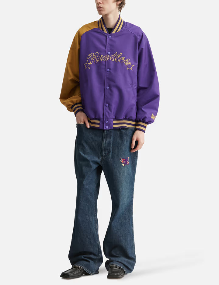 Stadium Jacket - Poly Shantung