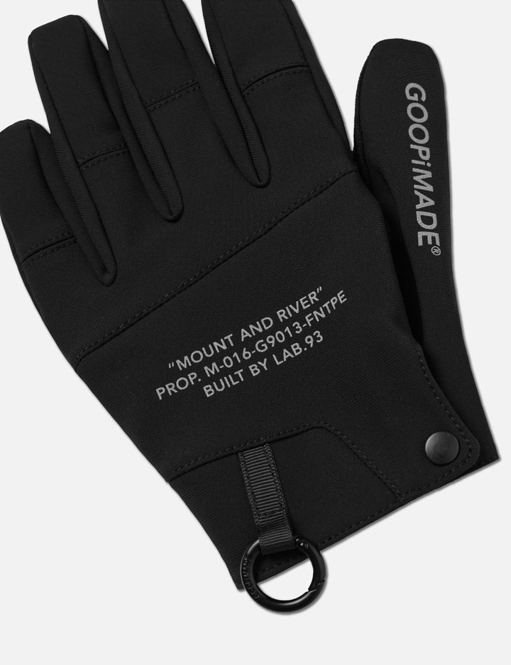 “8SE-01A” 「守」Logo Wind-stopper Gloves