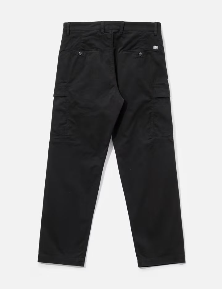 Stretch Sateen Regular Cargo Pants
