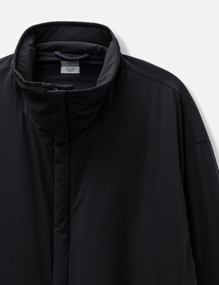 Super Stretch Recycle Nylon Taffeta Puffer Stand Blouson