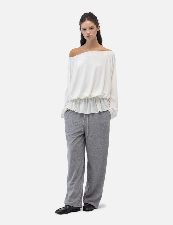 Sway Shirring Long Sleeve