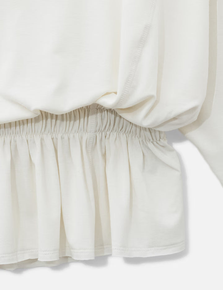 Sway Shirring Long Sleeve