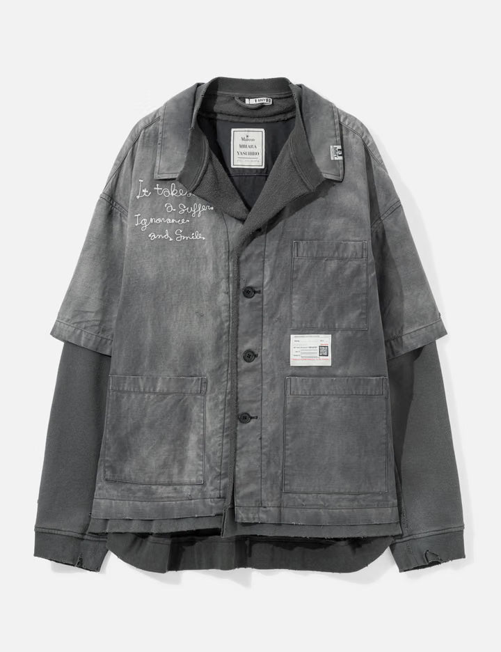 Sweat Layered Work Shirt