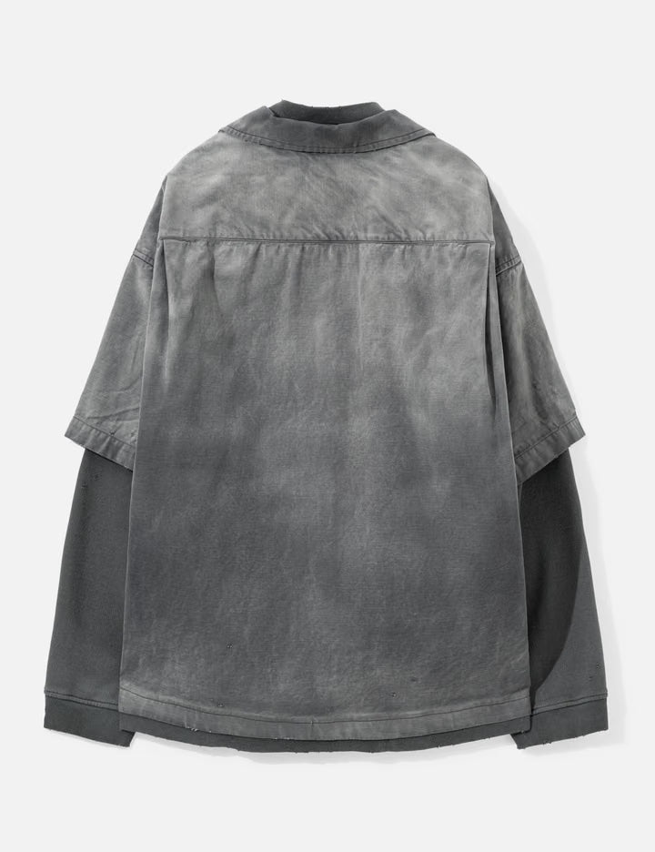 Sweat Layered Work Shirt