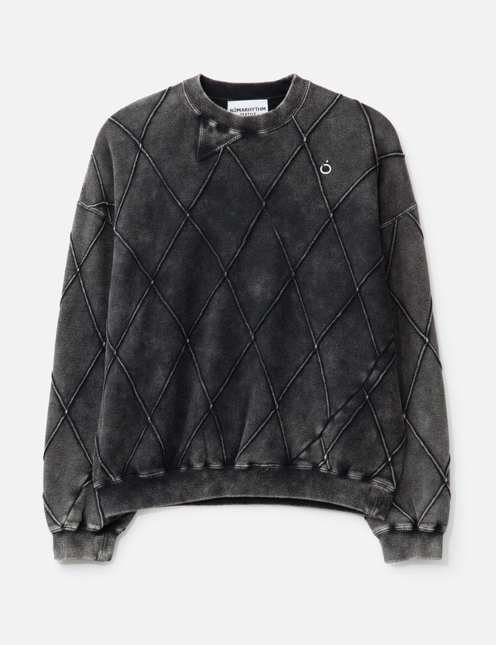 Hand Dye Diamond Twist Sweat