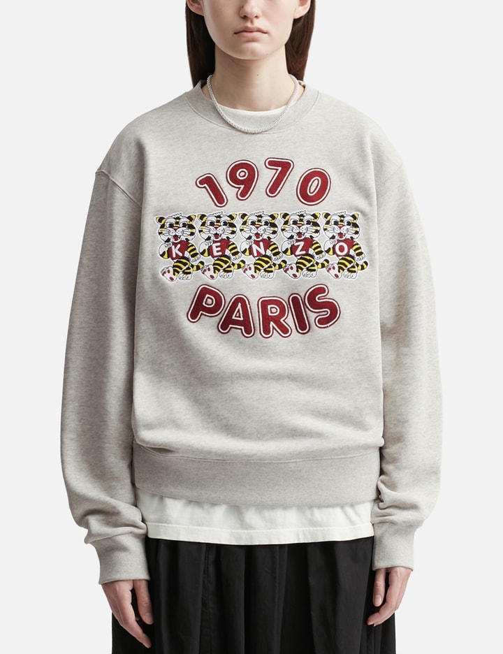 'KENZO Wild Tiger' Embroidered Sweatshirt
