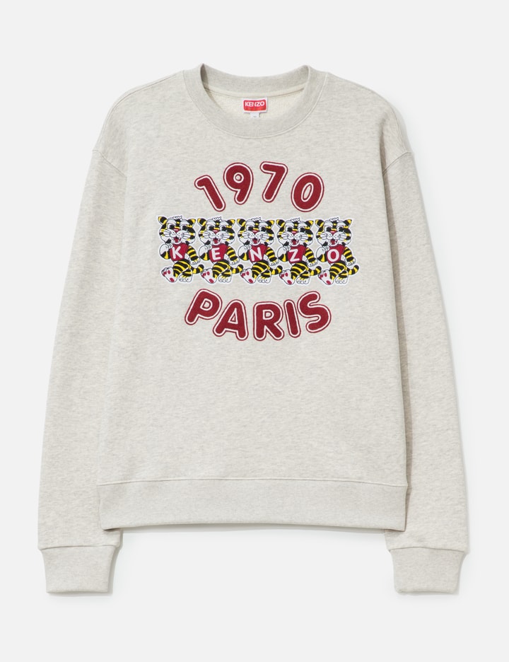 'KENZO Wild Tiger' Embroidered Sweatshirt