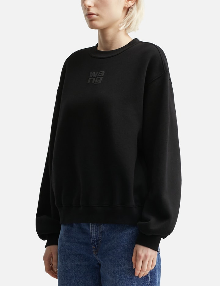 Puff Logo Essential Terry Crew Sweatshirt
