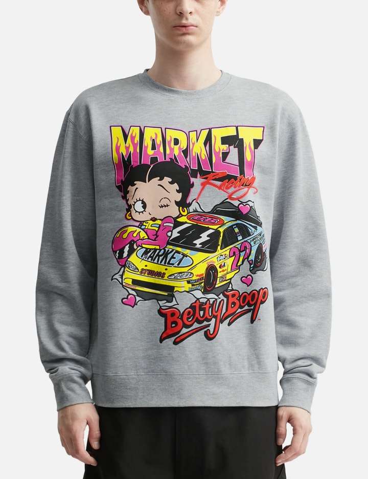 Betty Boop Racing Sweatshirt