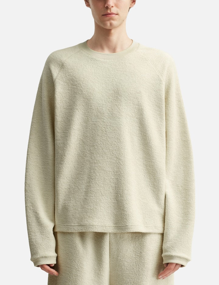 Raglan Sleeved Crewneck Sweatshirt