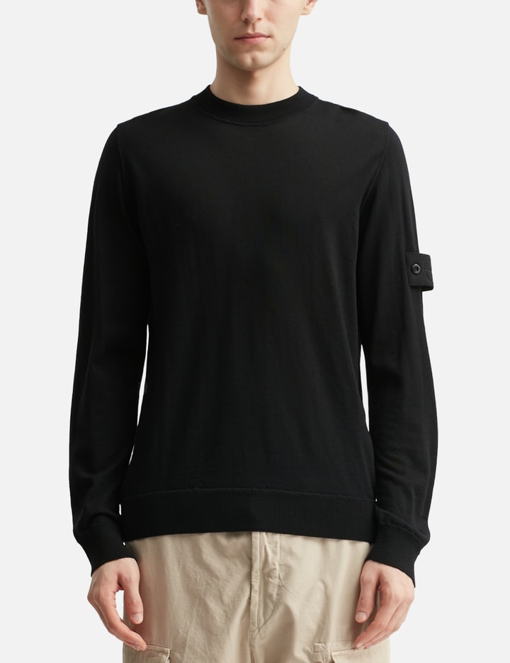 Pure Light RWS Wool_Stone Island Ghost Knit Crewneck Jumper