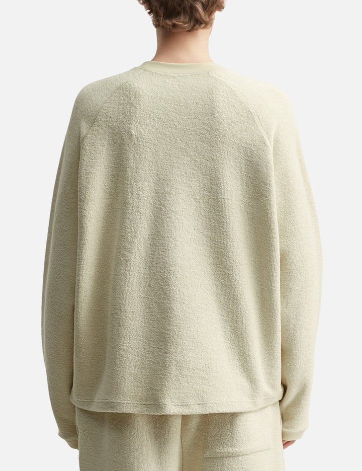 Raglan Sleeved Crewneck Sweatshirt