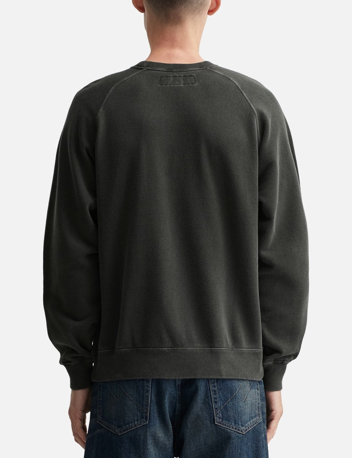 Pigment Dyed Sweat Shirt Long Sleeve