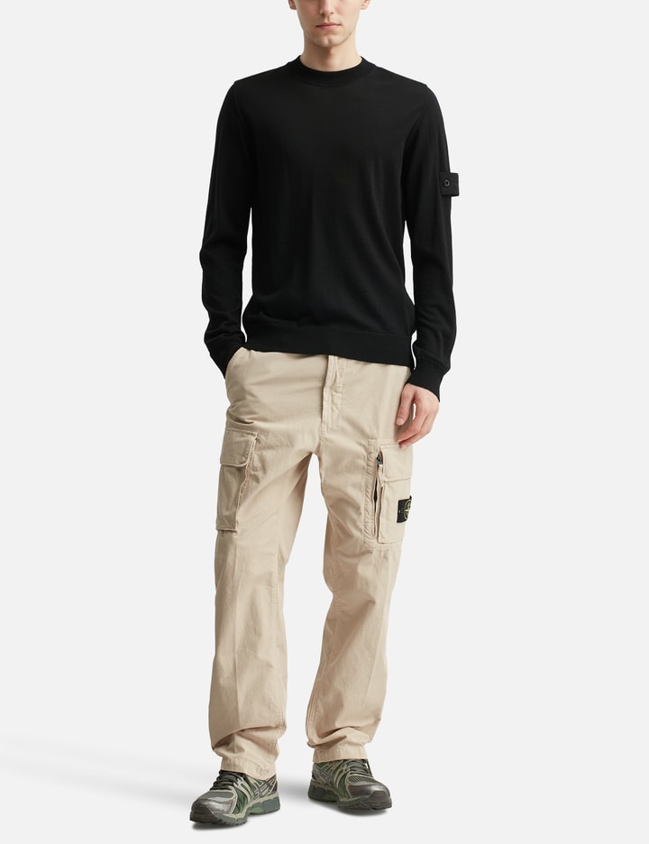 Pure Light RWS Wool_Stone Island Ghost Knit Crewneck Jumper