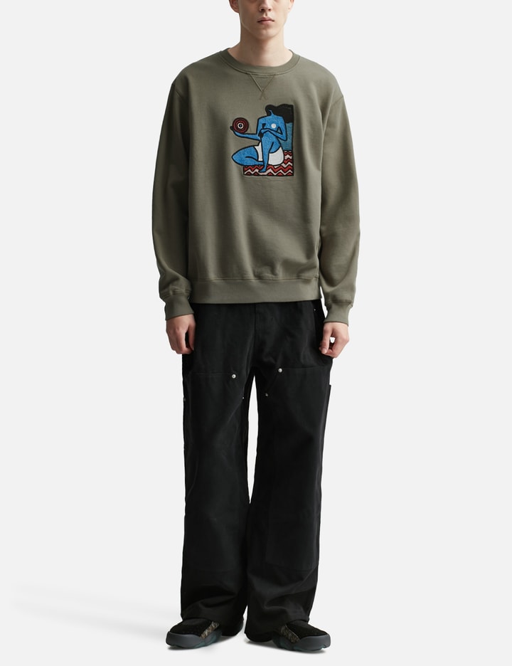 Future visions crew neck sweatshirt