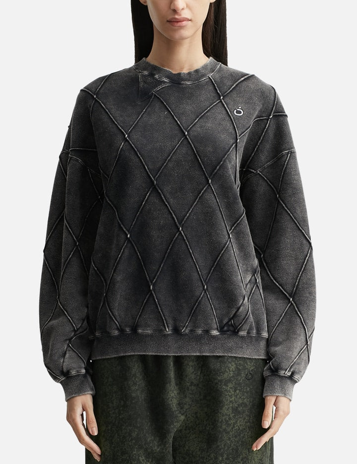 Hand Dye Diamond Twist Sweat