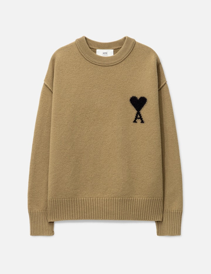 Wool Ami De Coeur Crewneck Sweater