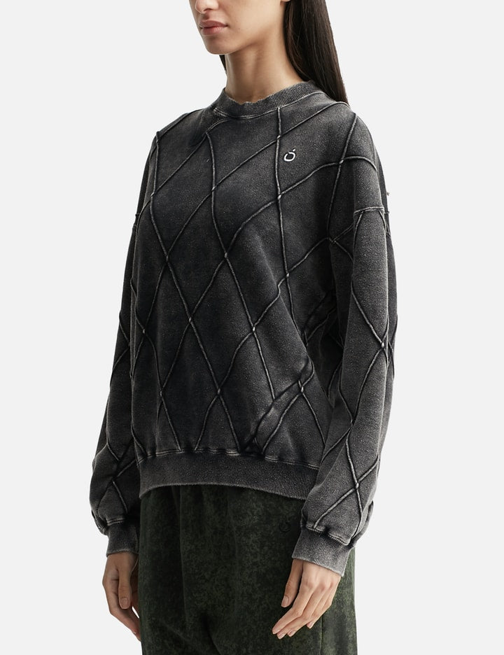 Hand Dye Diamond Twist Sweat