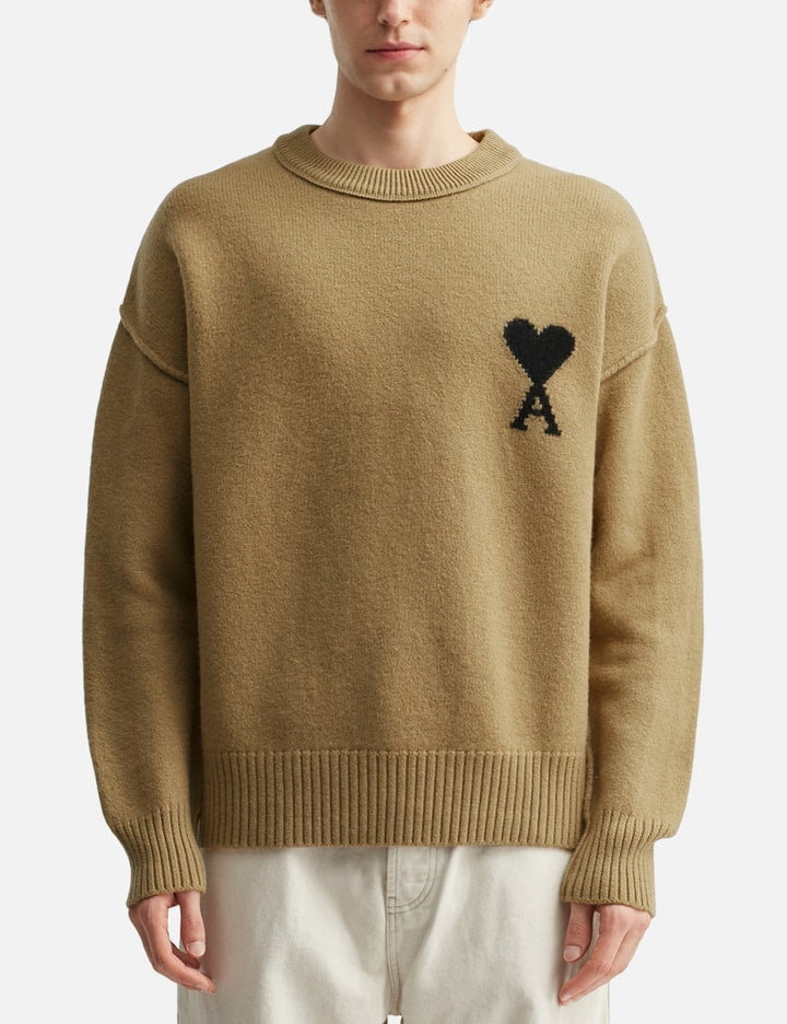 Wool Ami De Coeur Crewneck Sweater