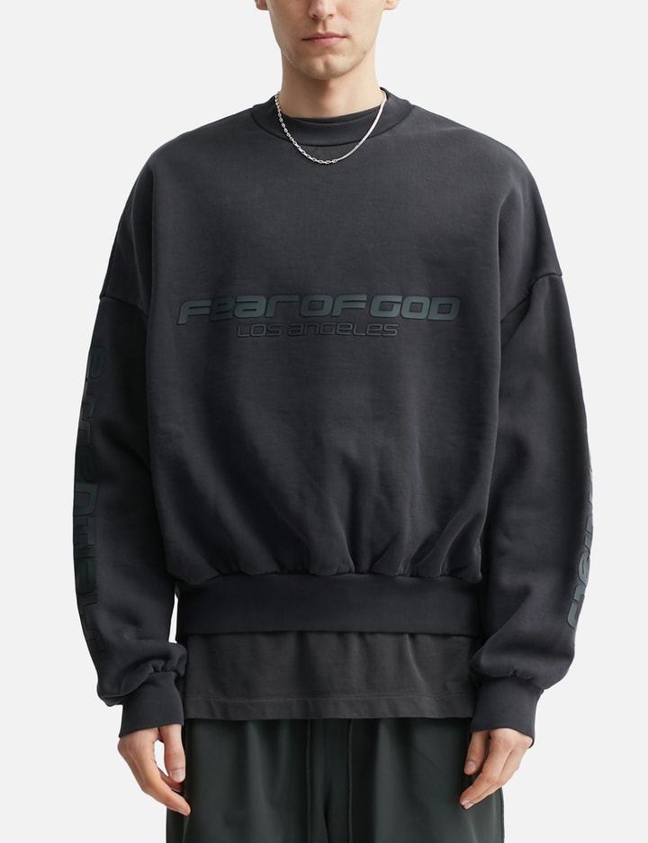 Los Angeles Heavy Fleece Cropped Sweatshirt
