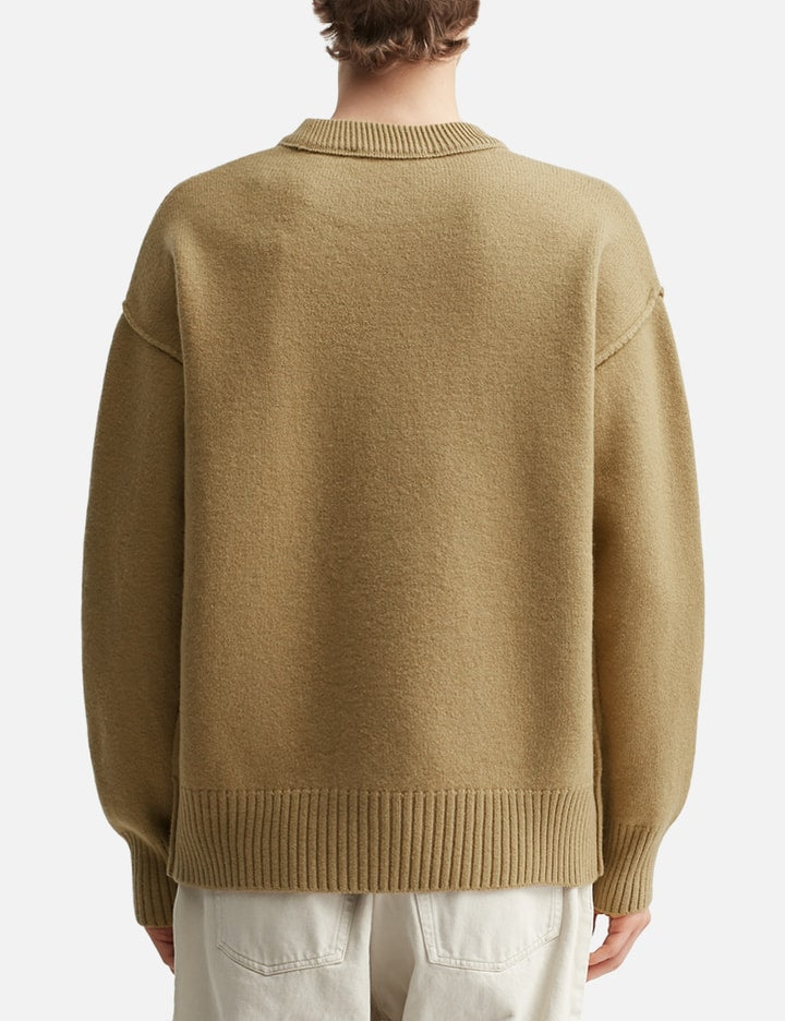 Wool Ami De Coeur Crewneck Sweater
