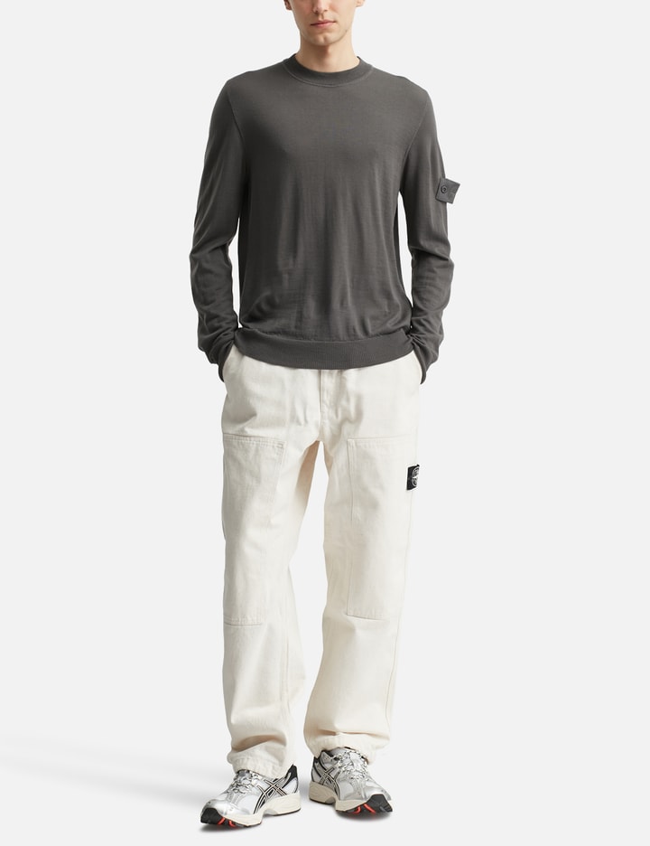 Pure Light RWS Wool Crewneck Jumper