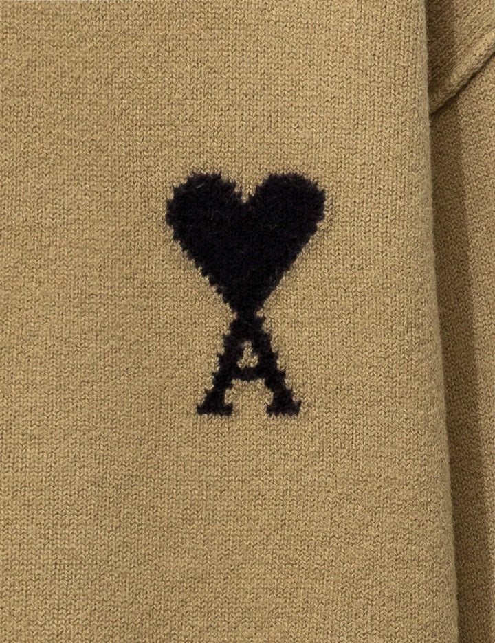 Wool Ami De Coeur Crewneck Sweater