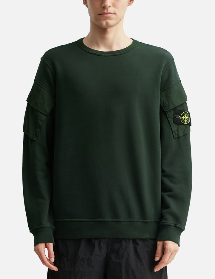 Brushed Organic Cotton Fleece Sweatshirt