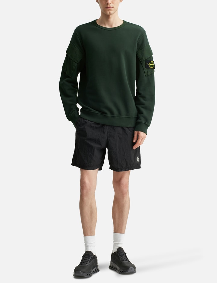 Brushed Organic Cotton Fleece Sweatshirt