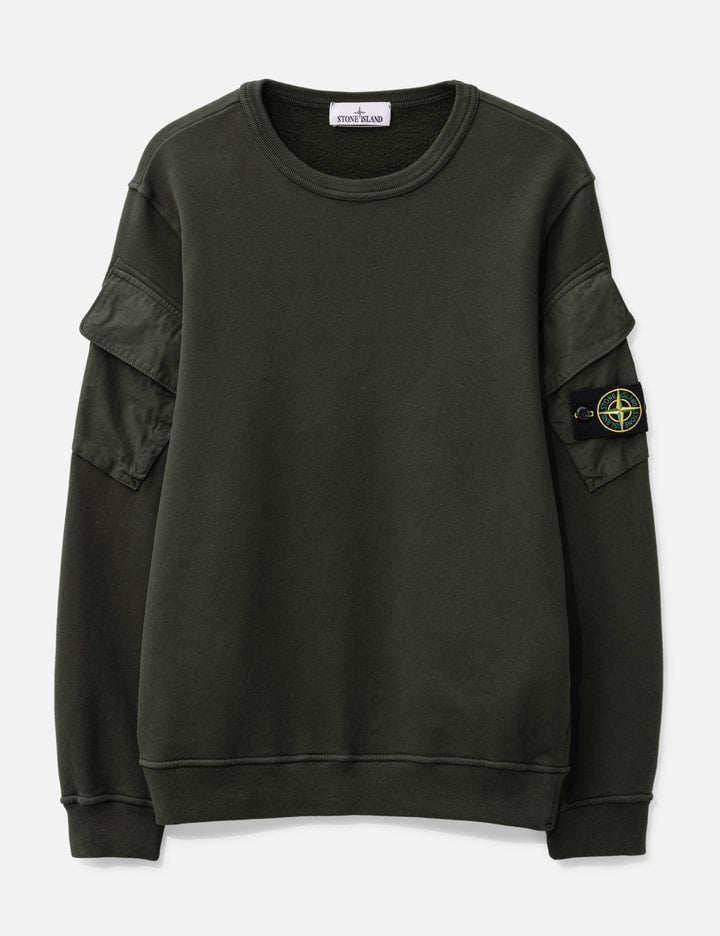 Brushed Organic Cotton Fleece Sweatshirt