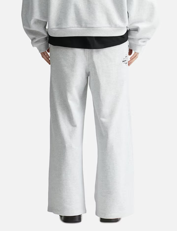 "Jackie" Grey Studded Sweatpants