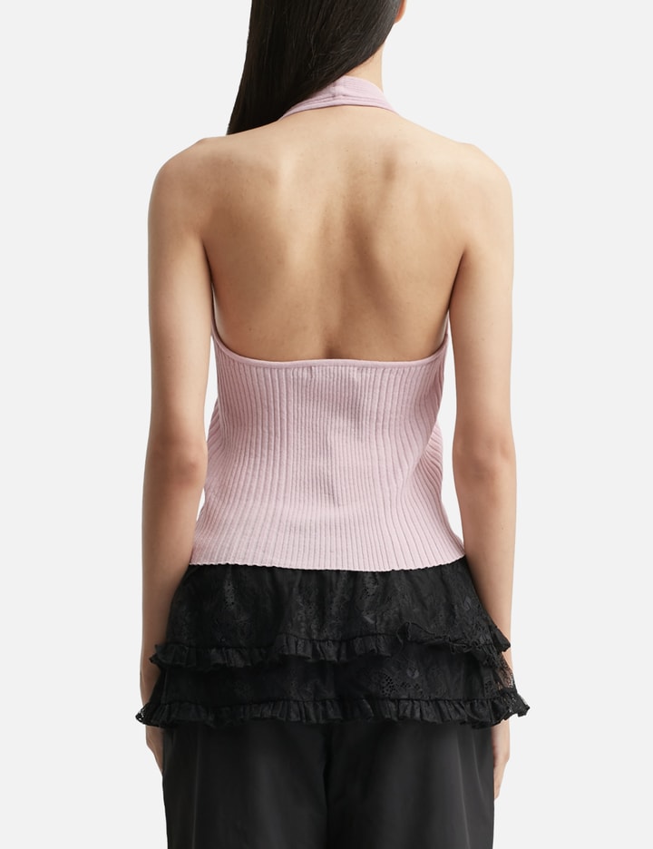 Ribbed Halter Top
