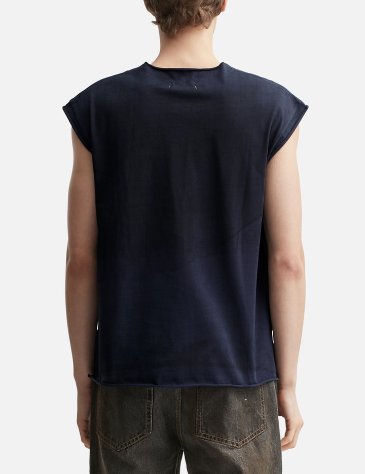 Navy Muscle Tank Top