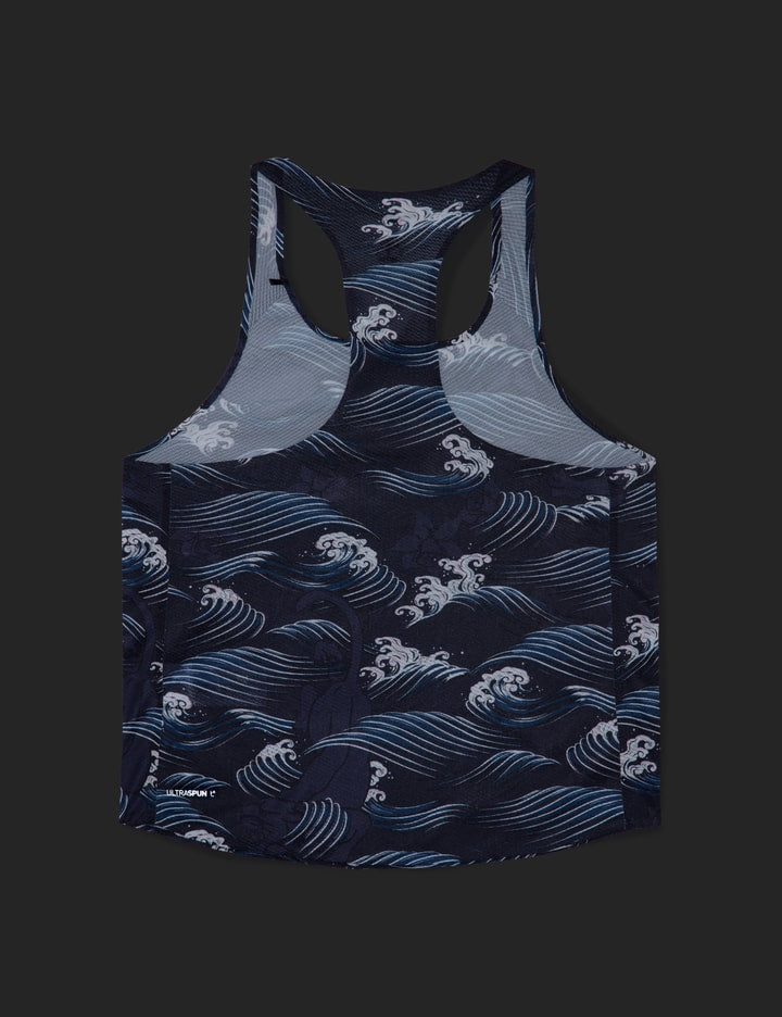 PUMA x SAYSKY Graphic Singlet NEW NAVY