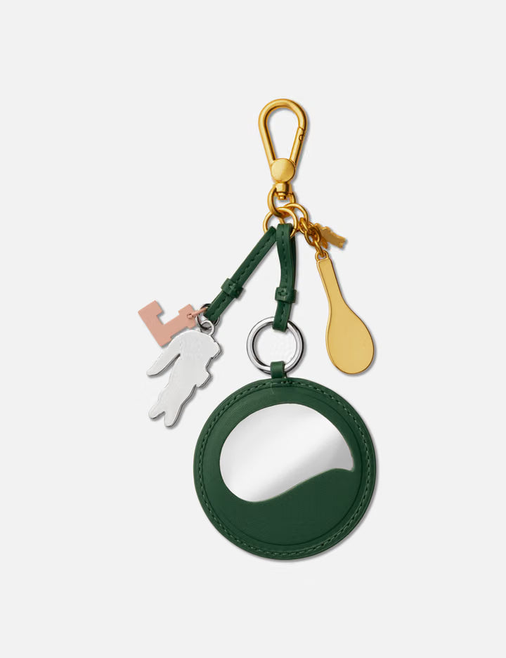 Tennis Racket Mirror L Charms Key Ring