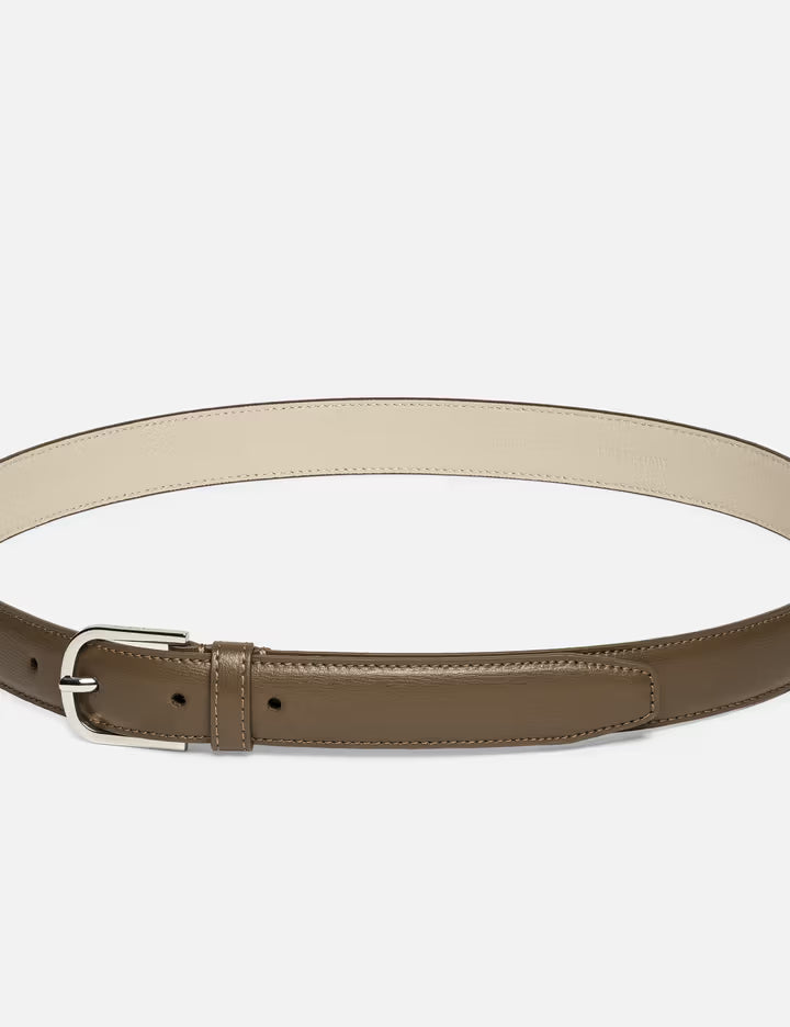Thin Leather Belt