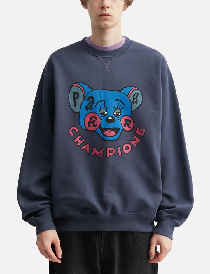 Tired Champione Crew Neck Sweatshirt