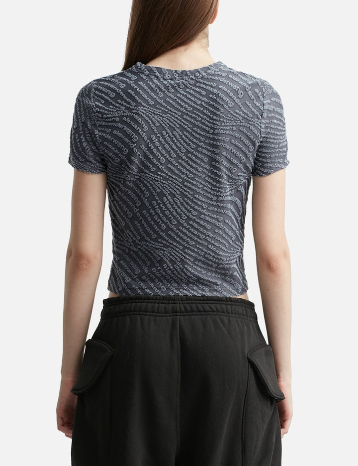 Logo Jacquard Short Sleeve Baby T-shirt