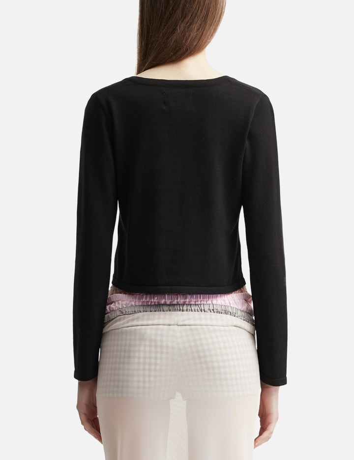 Mesh Layered Cardigan