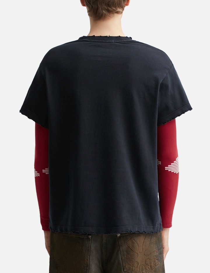 F.C. Knitted Sleeve T-shirt