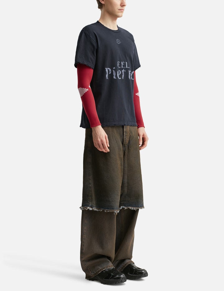 F.C. Knitted Sleeve T-shirt