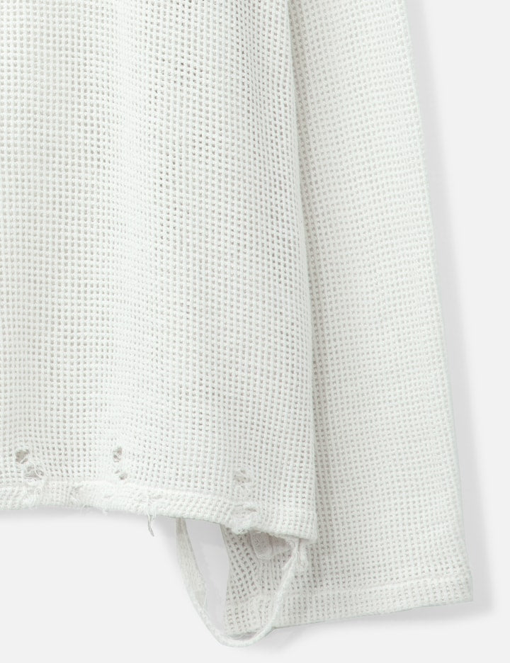 Dyed Mesh Long Sleeve T-shirt