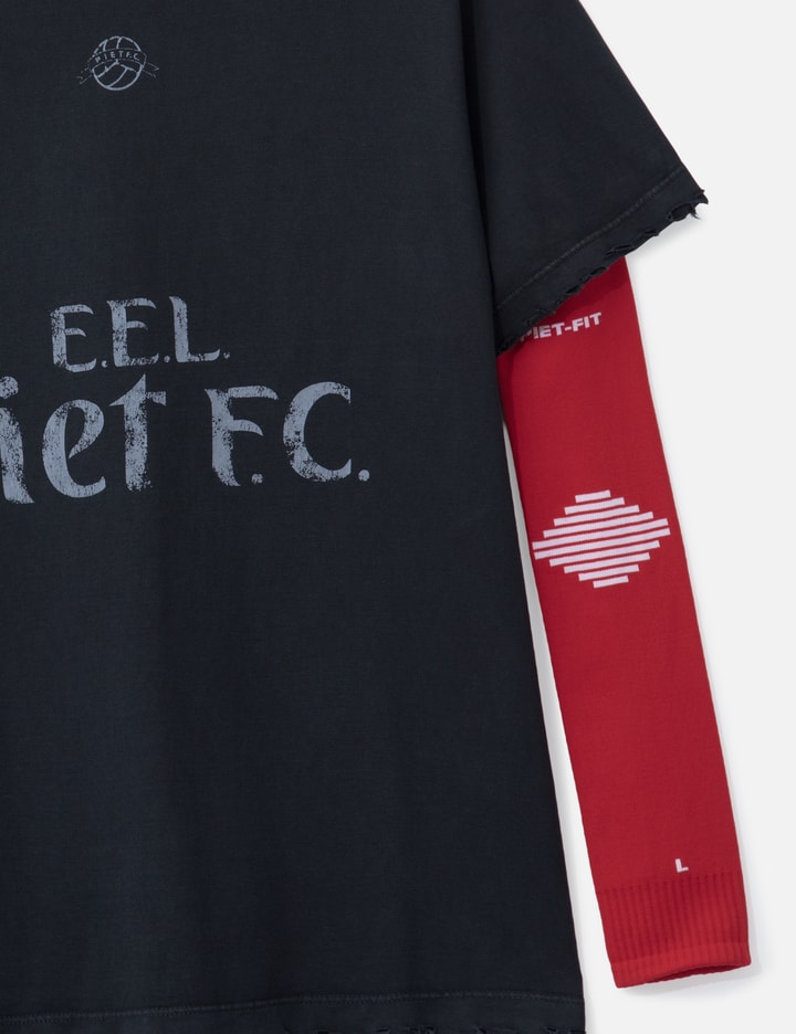 F.C. Knitted Sleeve T-shirt