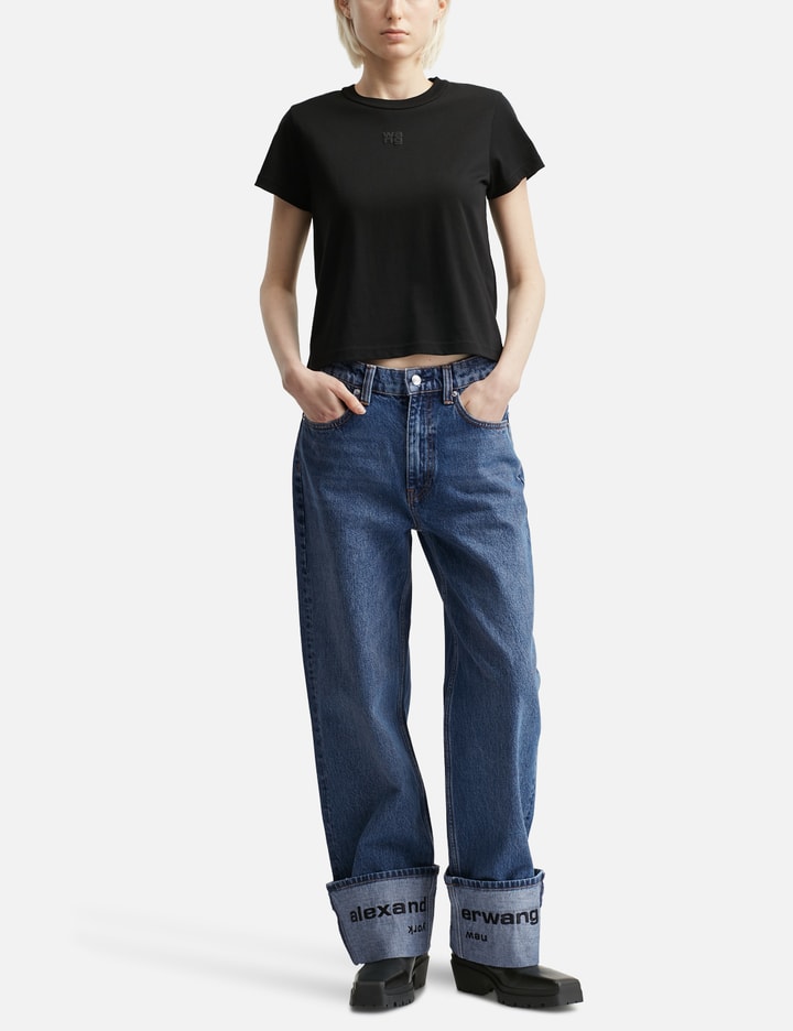 Puff Logo Shrunken T-shirt
